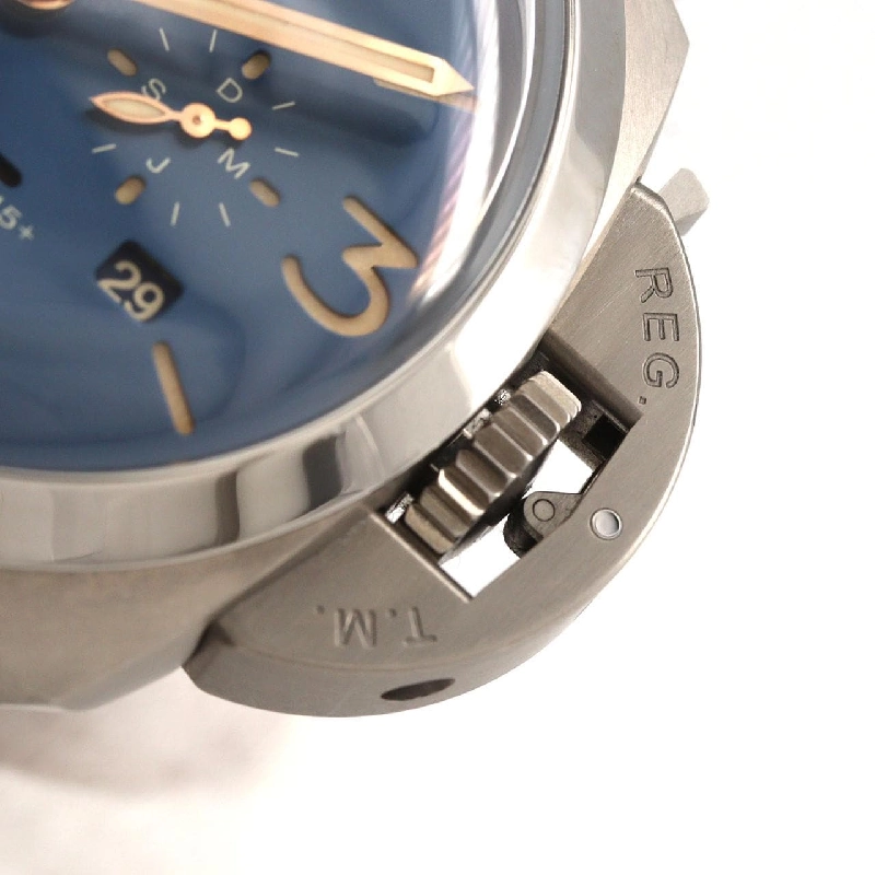 Panerai Luminor 1950 Equazione di Tempo 8 DAYS GMT Titanium PAM00670 TI Cơ khí - Hàng hiệu Chính hãng 880562