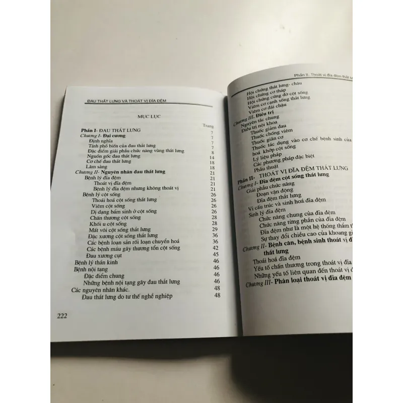 ĐAU THẮT LƯNG & THOÁT VỊ ĐĨA ĐỆM CÁC BỆNH VỀ CỘT SỐNG  749146