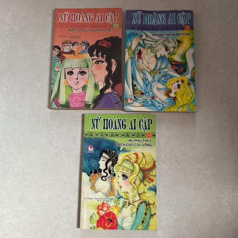 Nữ hoàng Ai Cập Tập 51, 58, 59 (3 cuốn) (Co) 757885