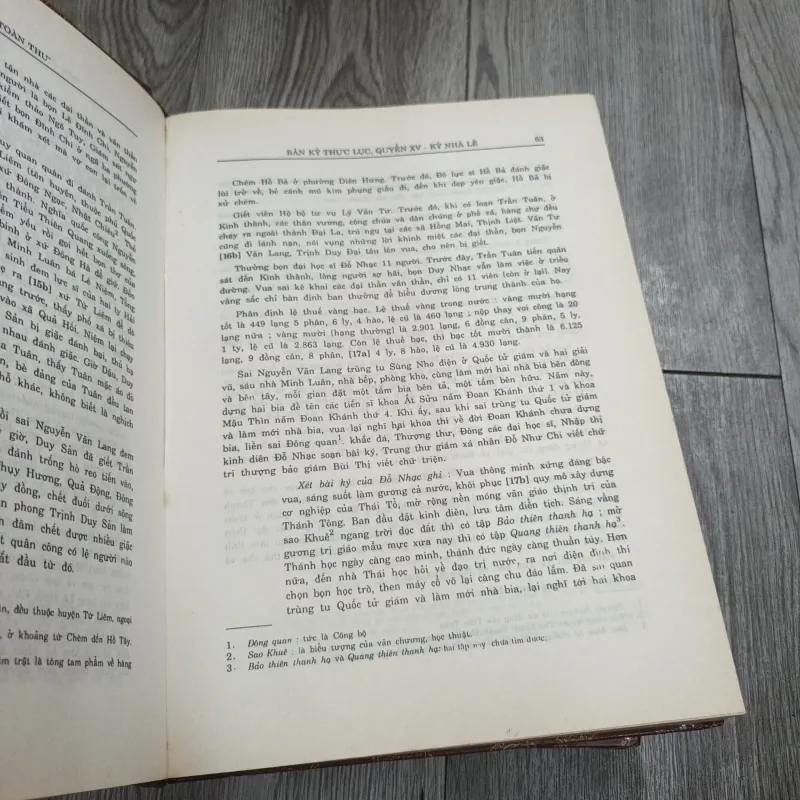 Đại Việt Sử Ký Toàn Thư bộ 4 tập. 1024613