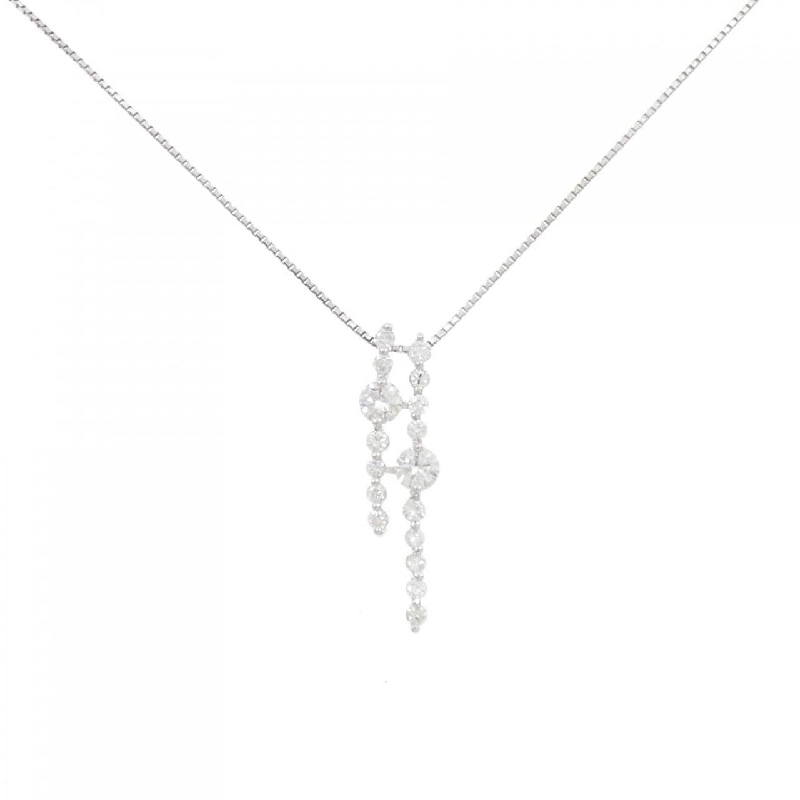 K18WG Dây chuyền kim cương 0.84CT - Hàng hiệu Authentic 862014