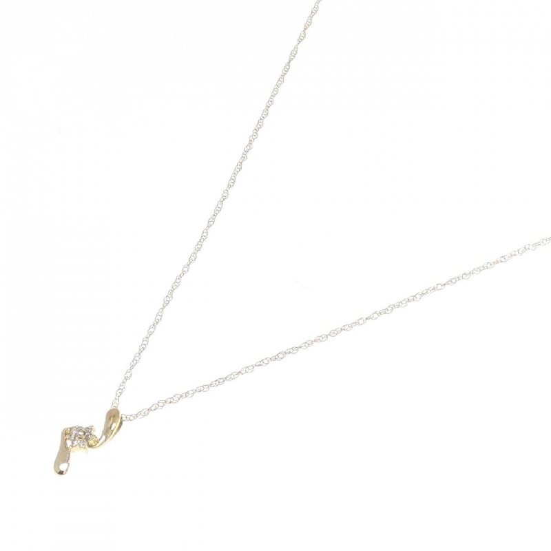 K18YG Dây chuyền kim cương 0.1CT - Hàng hiệu Chính hãng 863001