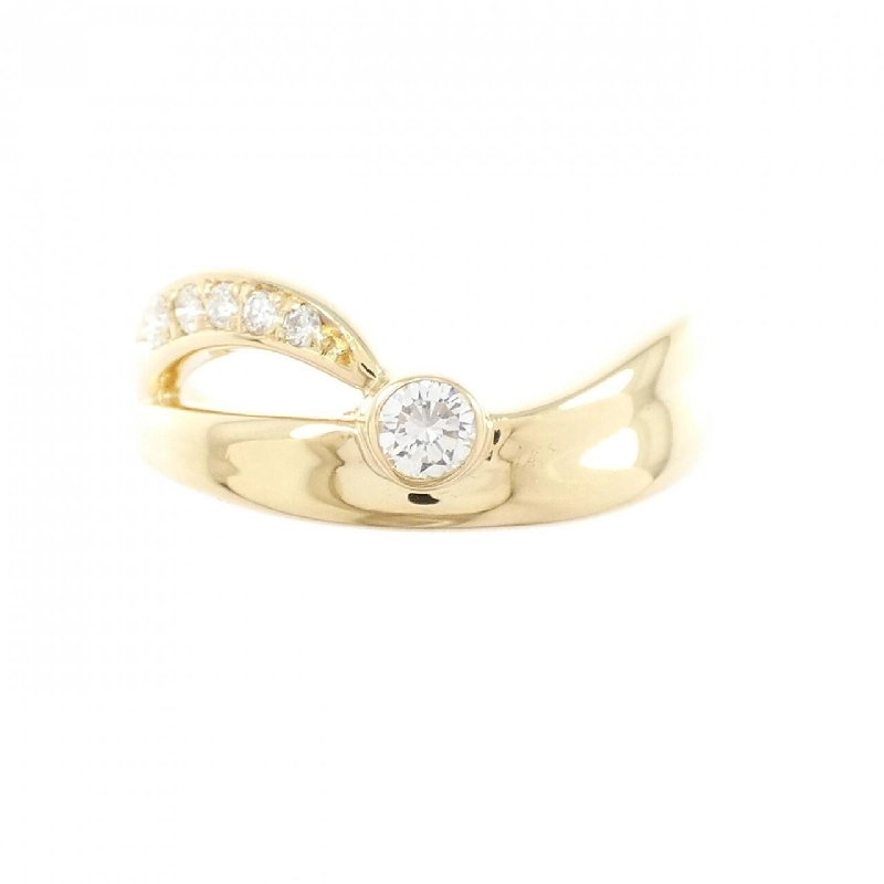 Nhẫn kim cương K18YG 0.17CT - Hàng hiệu Authentic 850018