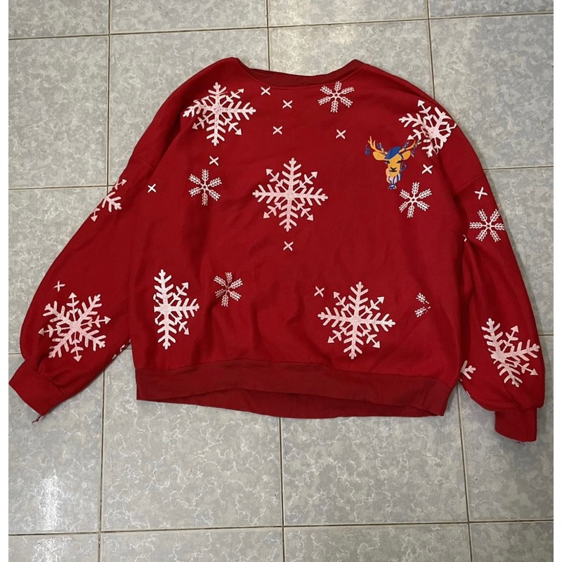 Áo nỉ sweater giáng sinh freesize 82603