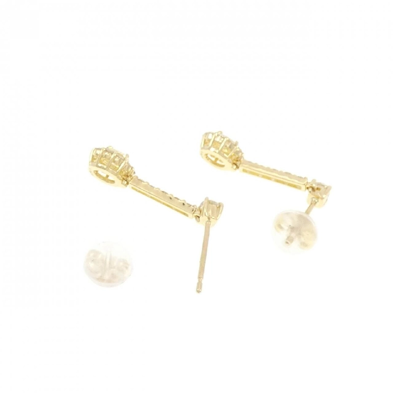 K18YG Bông tai kim cương 0.60CT - Hàng hiệu Chính hãng 870450