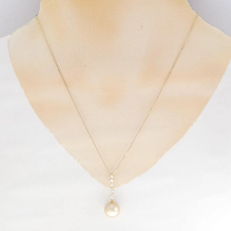 K18YG Ngọc trai trắng 11.4mm - Hàng hiệu Chính hãng 860808