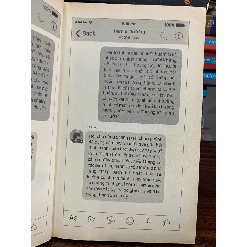 Mình sinh ra đâu phải để buồn- Iris Cao, Hamlet Hương 700444