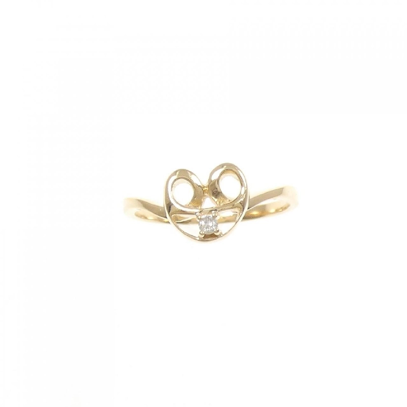 Nhẫn kim cương K18YG - Hàng hiệu Authentic 852151