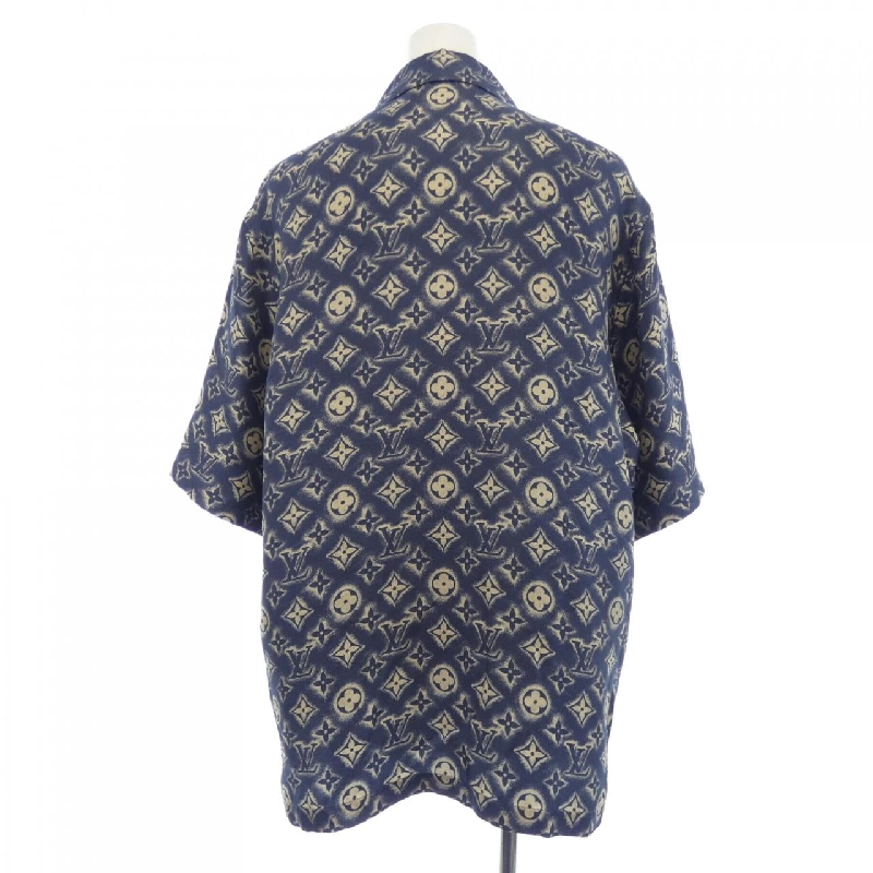 Áo sơ mi ngắn tay lụa monogram Louis Vuitton HPS34WZ49 - Hàng hiệu Authentic 895416