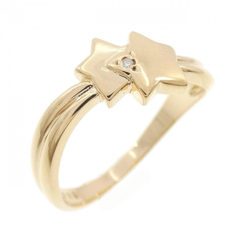 Nhẫn kim cương K18YG 0.005CT 668020