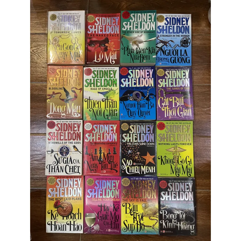 Sidney Sheldon có 16 cuốn 1003086