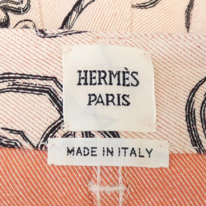 HERMES Kính vạn hoa hiệu ứng tinh tế Crude Cell Cartouche 4H0462DD Quần short - Hàng hiệu Chính hãng 813285