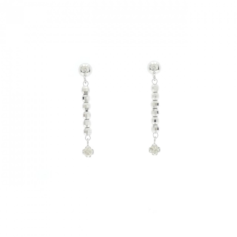 K18WG Bông tai kim cương 0.06CT - Hàng hiệu Chính hãng 873693