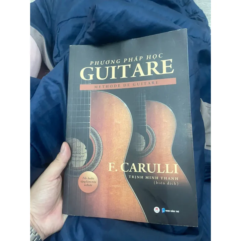 Phương pháp học Guitare, F.Carulli, Mới 90% (Hoi) 733145