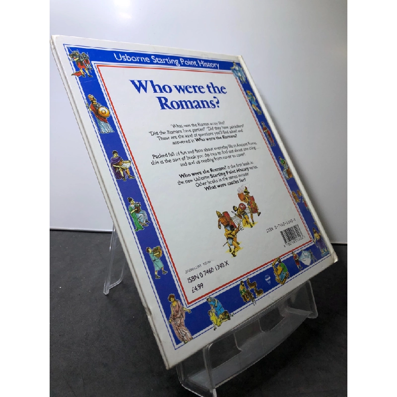Who were the Romans? BÌA CỨNG mới 85% bẩn nhẹ USBORNE HPB3107 NGOẠI VĂN 450778