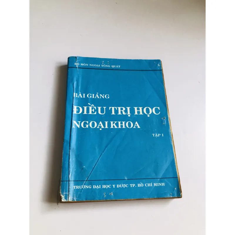 BÀI GIẢNG ĐIỀU TRỊ HỌC NGOẠI KHOA  701981