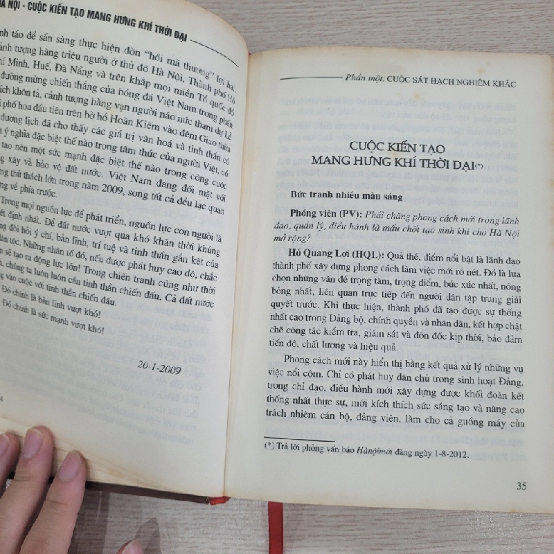 Hà Nội Cuộc kiến tạo mang hứng khí thời đại - Hồ Quang Lợi 539297