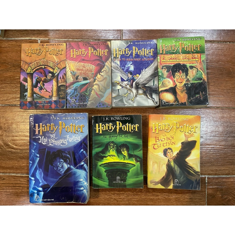 Harry Potter full bộ 7 tập bìa hoạt hình( số la mã) 325728