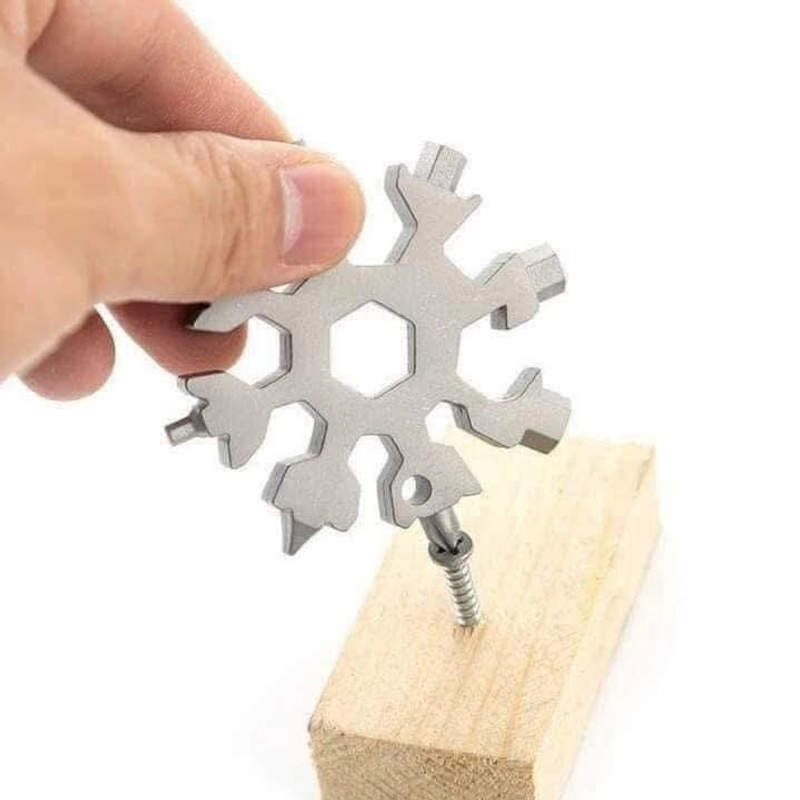 MÓC KHOÁ BÔNG TUYẾT 3D ĐA NĂNG ( tua vít 8 đầu ) 460704