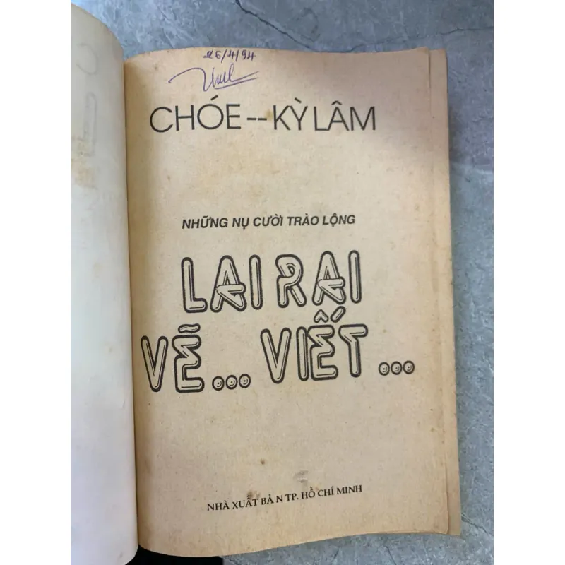 LAI RAI VẼ... VIẾT... - CHÓE KỲ LÂM 593730