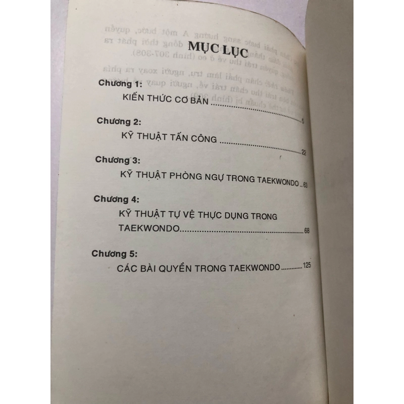SỔ TAY VÕ THUẬT TAEKWONDO CHO NGƯỜI MỚI HỌC 132 trang  Nxb: 2006 302961