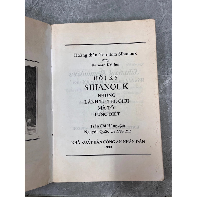 HỒI KÝ SIHANOUK - NHỮNG LÃNH TỤ THẾ GIỚI MÀ TÔI TỪNG BIẾT 388113