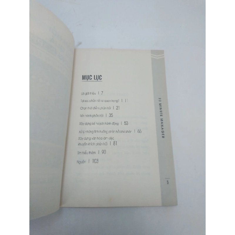 [59K/kg] Phản hồi hiệu quả trong 20 phút - Harvard Business Review Press 2016 new 80% (bị ố) HCM1411 441375