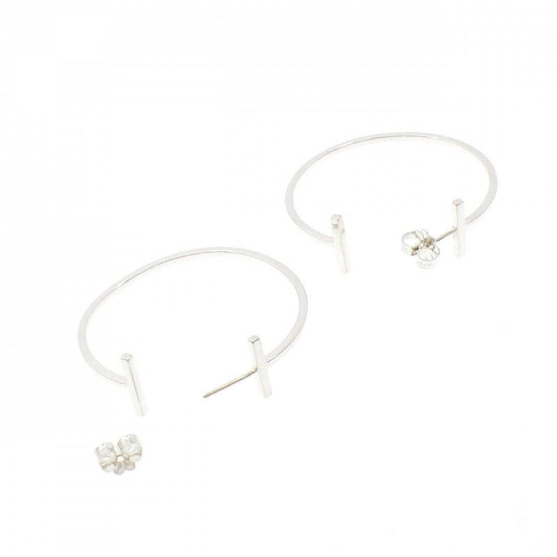 Bông tai hình vòng T của Tiffany - Hàng hiệu Authentic 843286