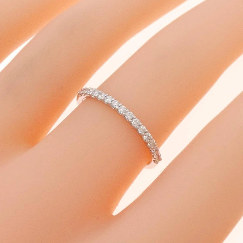 Nhẫn kim cương K18WG Half Eternity 0.22CT - Hàng hiệu Authentic 854236