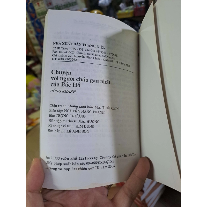 Chuyện với người cháu gần nhất của Bác Hồ - Hồng Khanh VĂN HỌC VAVO0910 920559