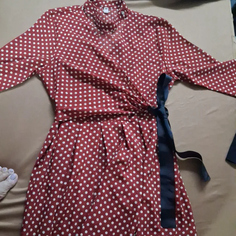 Đầm bi công sở 777351