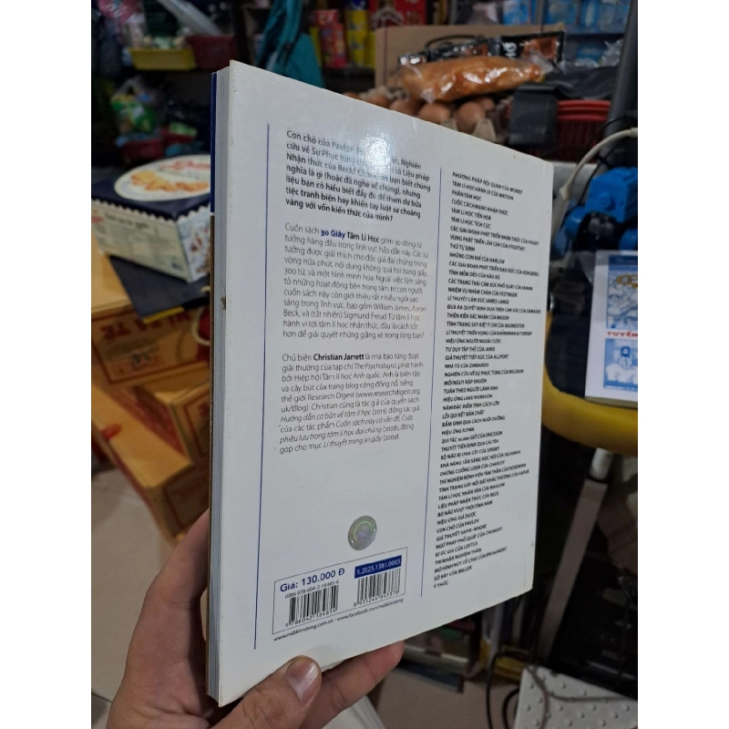 30 Giây Tâm Lí Học - Gabrielle M Finnm, Simon Underdown, Christian Jarrett, Julie A Lovegrove, Luis de Miranda - 2020 mới 90% - KHOA HỌC ĐỜI SỐNG - HMT3012 924545
