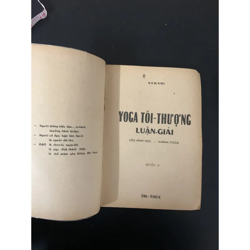 Yoga tối thượng- Luận giải- Siêu hình học- Karma yoga 759733