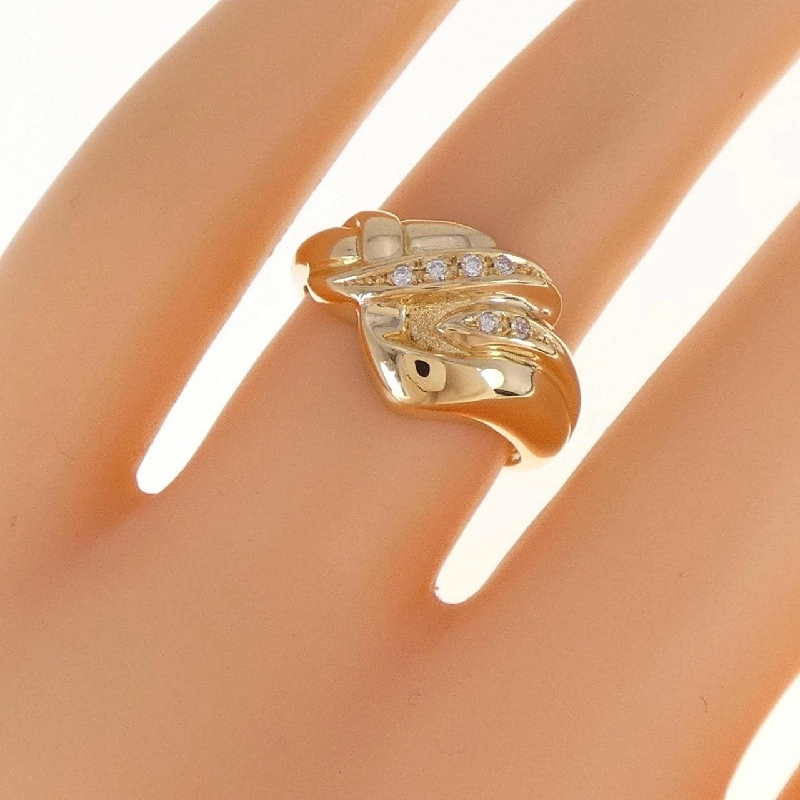 Nhẫn kim cương K18YG 0.05CT - Hàng hiệu Chính hãng 859894