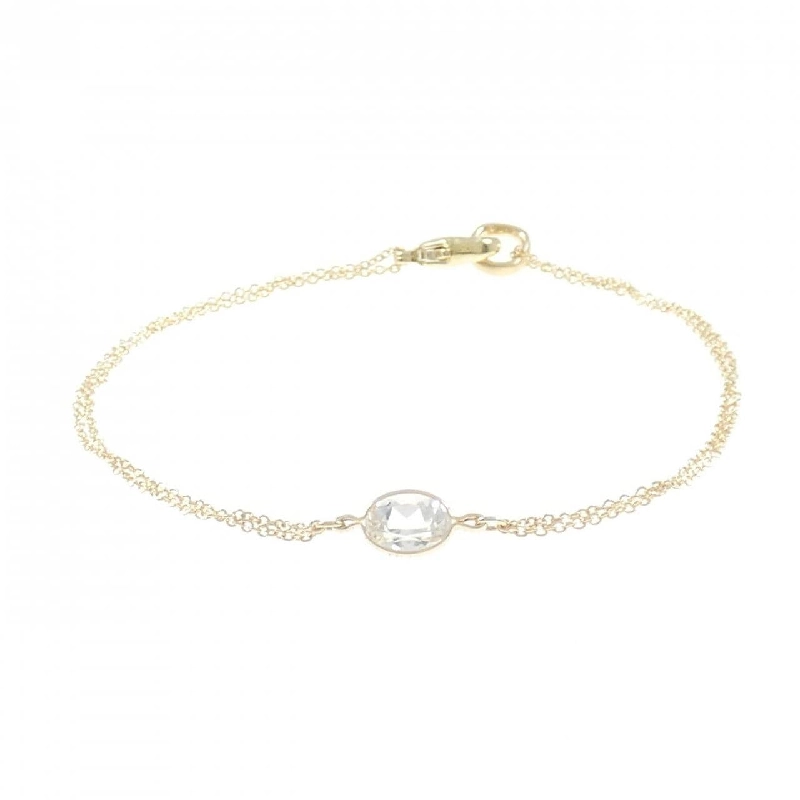 585YG Đá Topaz Trắng Vòng Tay - Hàng hiệu Chính hãng 873633