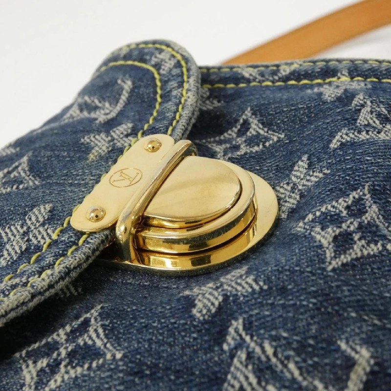 【Vintage】Túi máy ảnh Louis Vuitton Monogram Denim M95348 Túi đeo vai 613490