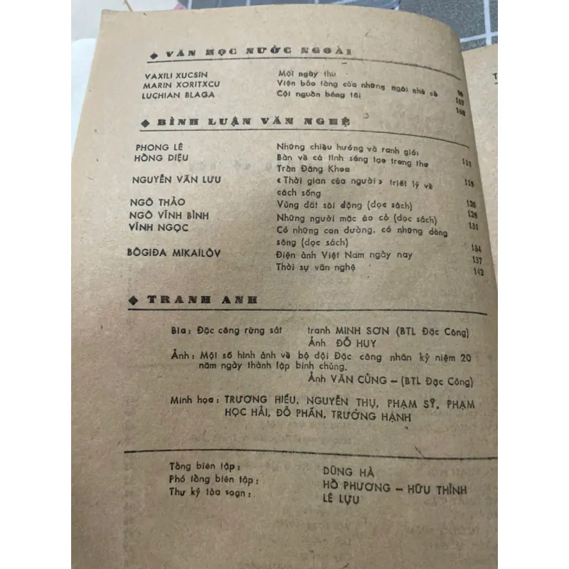 TẠP CHÍ VĂN NGHỆ QUÂN ĐỘI 3.1987 556947