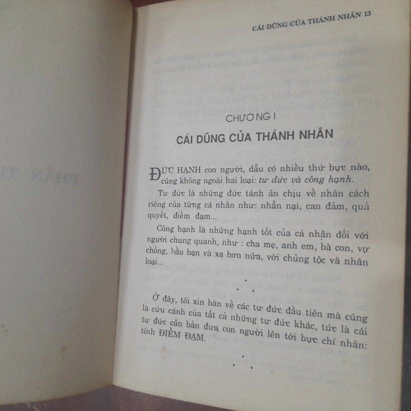 Nguyễn Duy Cần - CÁI DŨNG CỦA THÁNH NHÂN 550119