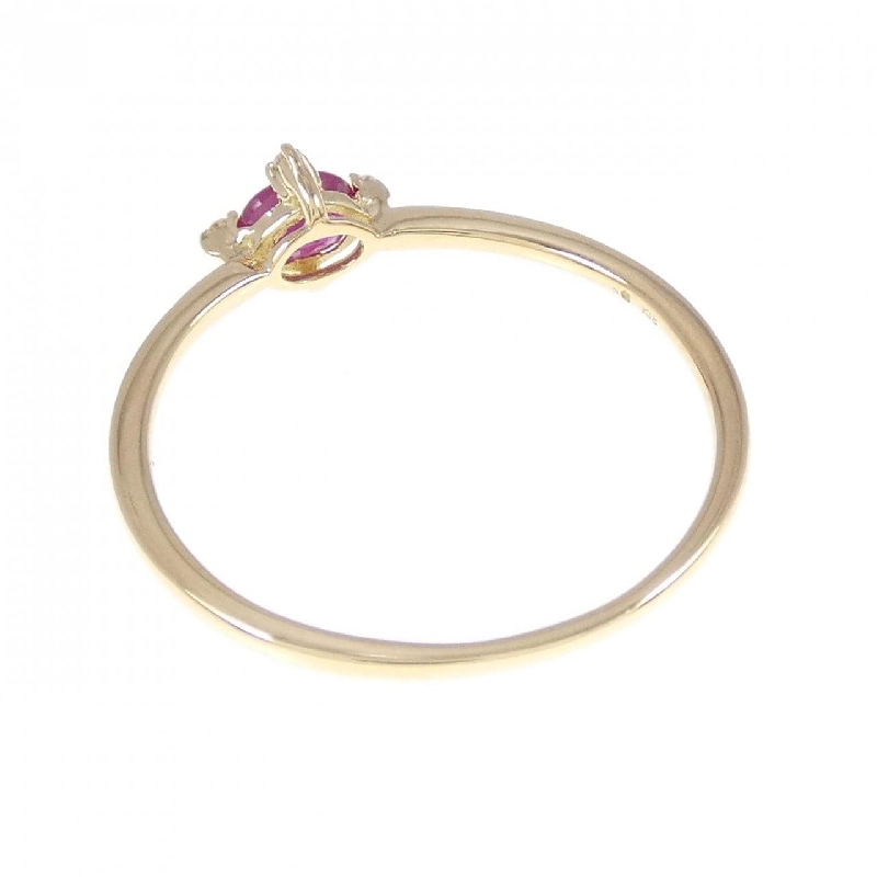 Nhẫn Ruby K18PG 672410