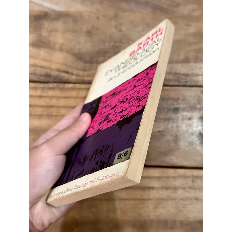 Evangelical Theology: An Introduction - Karl Barth (Sách Thần Học/Triết Học, Hiếm) 736352