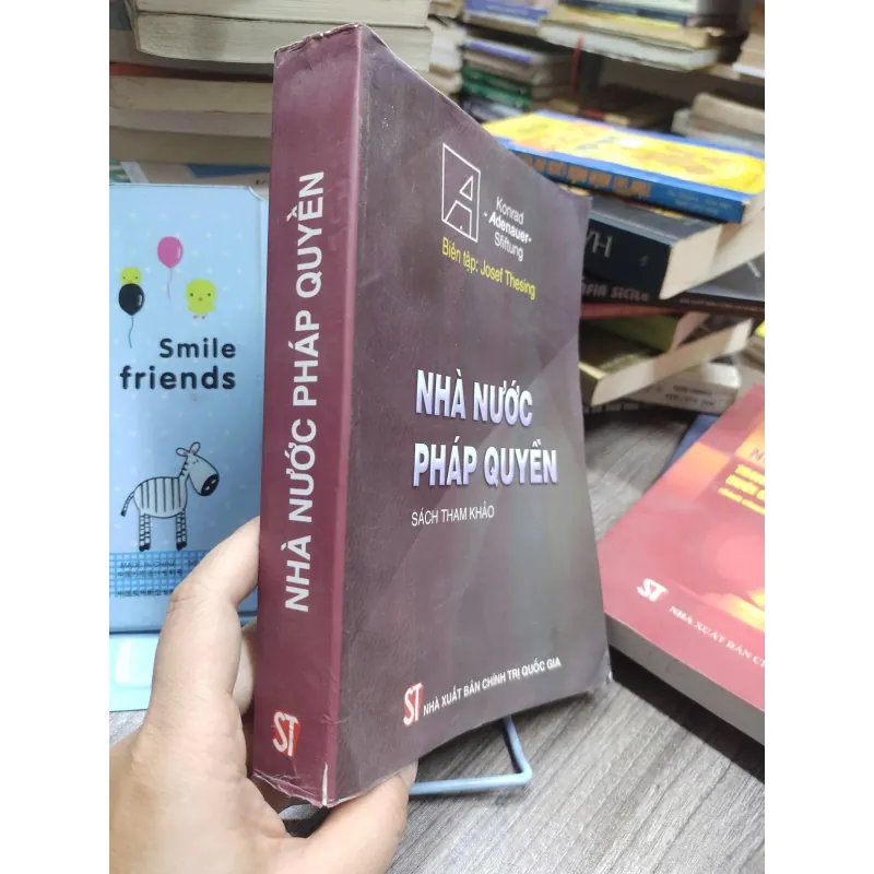 Sách: Nhà nước Pháp Quyền - Tác giả: Josef Thesing (A3) 601379