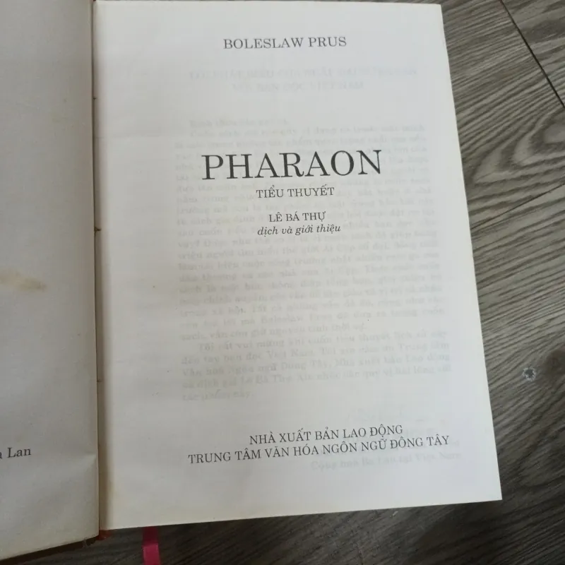 PHARAON - BOLESLAW PRUS 1020656