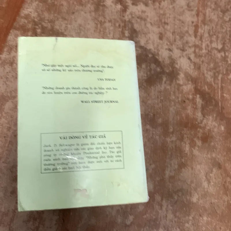 NHỮNG PHÙ THUỶ TRÊN THƯƠNG TRƯỜNG - JACK D. SCHWAGER 761914