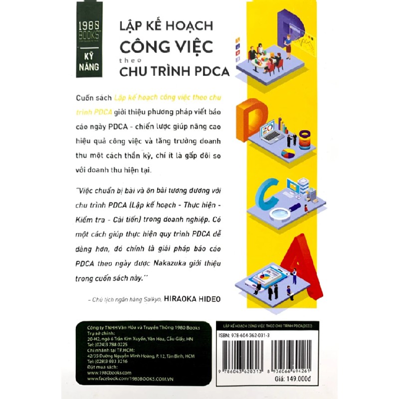 Lập Kế Hoạch Công Việc Chu Trình PDCA - Yoshiki Nakazaku 192697