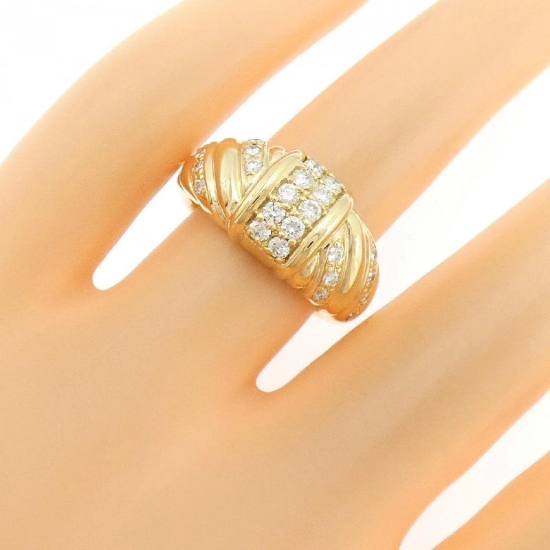 Nhẫn kim cương K18YG 0.48CT - Hàng hiệu Chính hãng 853669