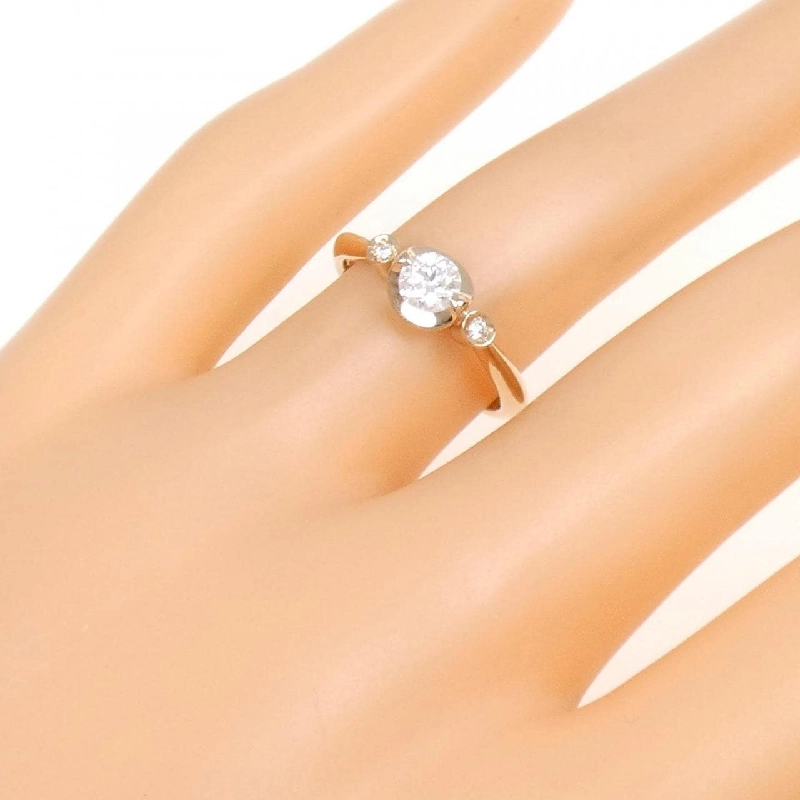 Nhẫn kim cương K18PG 0.30CT 672876