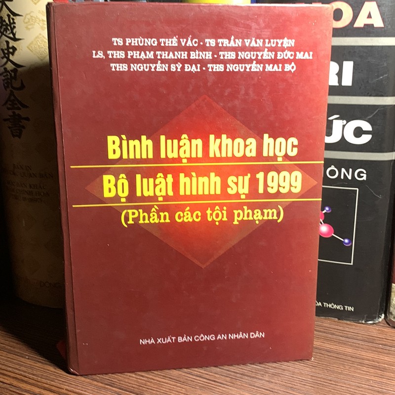 Bình Luận Khoa Học Bộ Luật Hình Sự 1999 187369