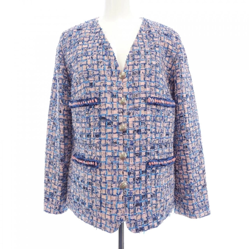 CHANEL P70099V49020 21P Áo khoác không cổ - Hàng hiệu Chính hãng 821675