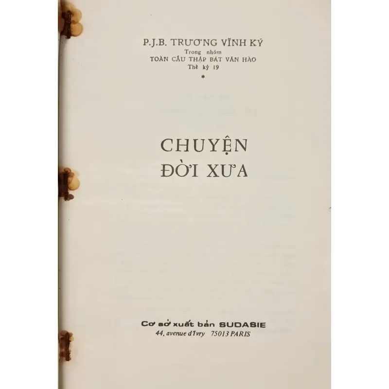 Chuyện đời xưa (Trương Vĩnh Ký) 932935