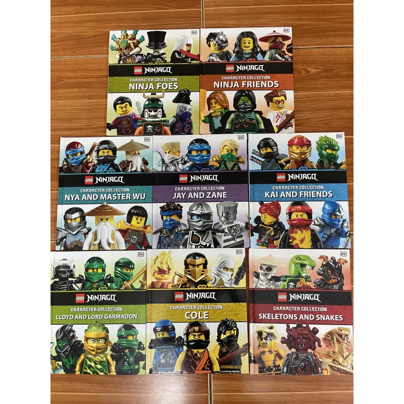 Ninjago lego Character collection 8 books 998245